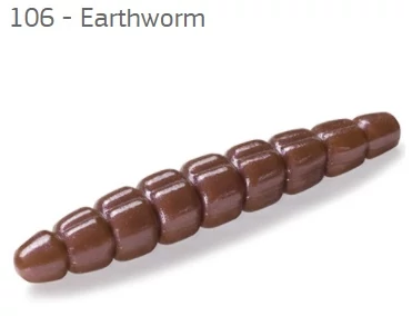 Fishup Morio Earthworm 30mm, color:106, 12db; plasztik csali