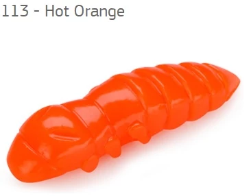 Fishup Pupa Hot Orange 38mm 8db plasztik csali