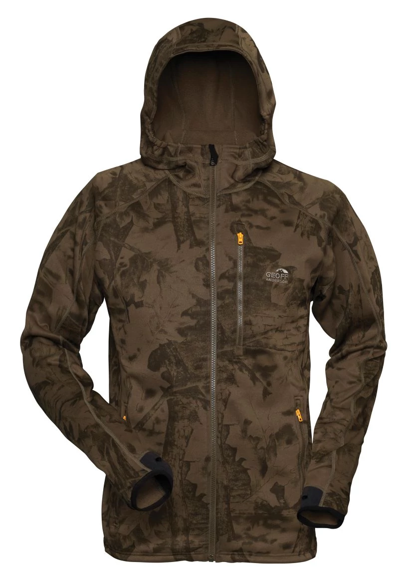 Geoff Anderson Hoody3 levél mintás dzseki - S