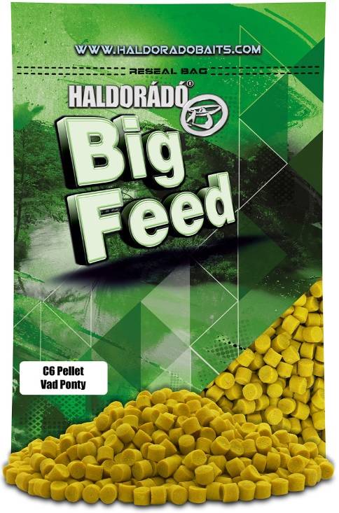 Haldorádó Big Feed C6 pellet 900g Vad ponty
