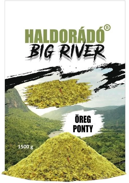 Haldorádó Big river etetőanyag 1500g Öreg ponty