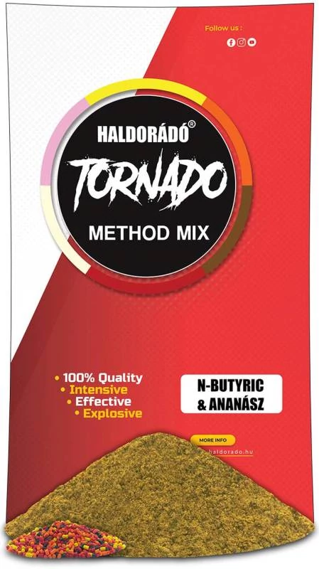 Haldorádó TORNADO Method MIX - N-Butyric & Ananász 500 g