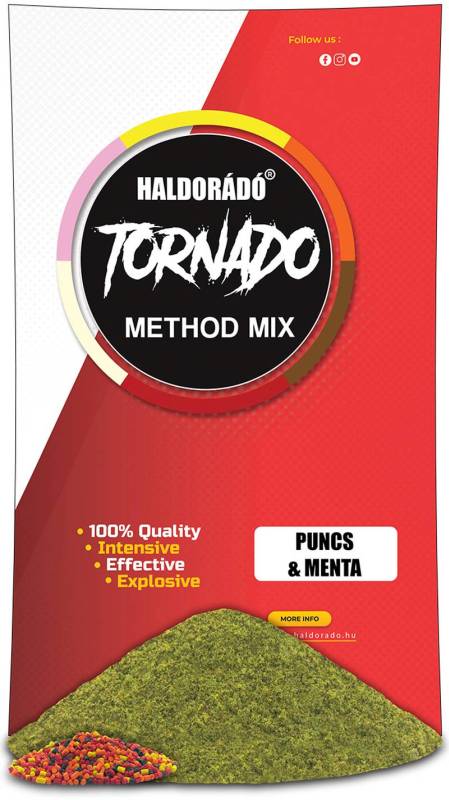 Haldorádó TORNADO Method MIX - Puncs & Menta 500 g