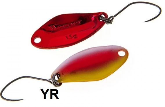 Nories Masukuroto Weeper 23mm 1.5g #042 kanál villantó (Yellow Ruby Shad)