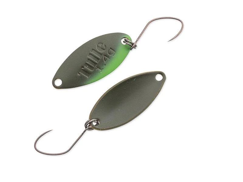 Nories Masukuroto Tulle 27mm 1.8g #095 kanál villantó (Olive Lime)