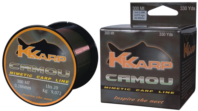 K-Karp Camou 600m 0,37mm monofil zsinór