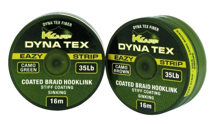 K-Karp Eazy Strip 16 m 45 lb camo barna fonott előkezsinór