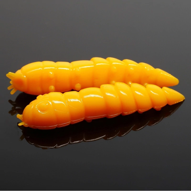 Libra Lures Kukolka 42 - 008 Dark Yellow plasztik csali