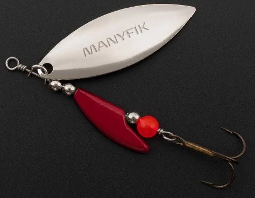 Manyfik Mobby V Vs05-2 3g Silver-Red körforgó villantó