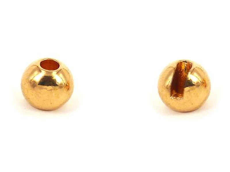 Tungsten fej-réselt, arany - 2,5 mm - 10 db