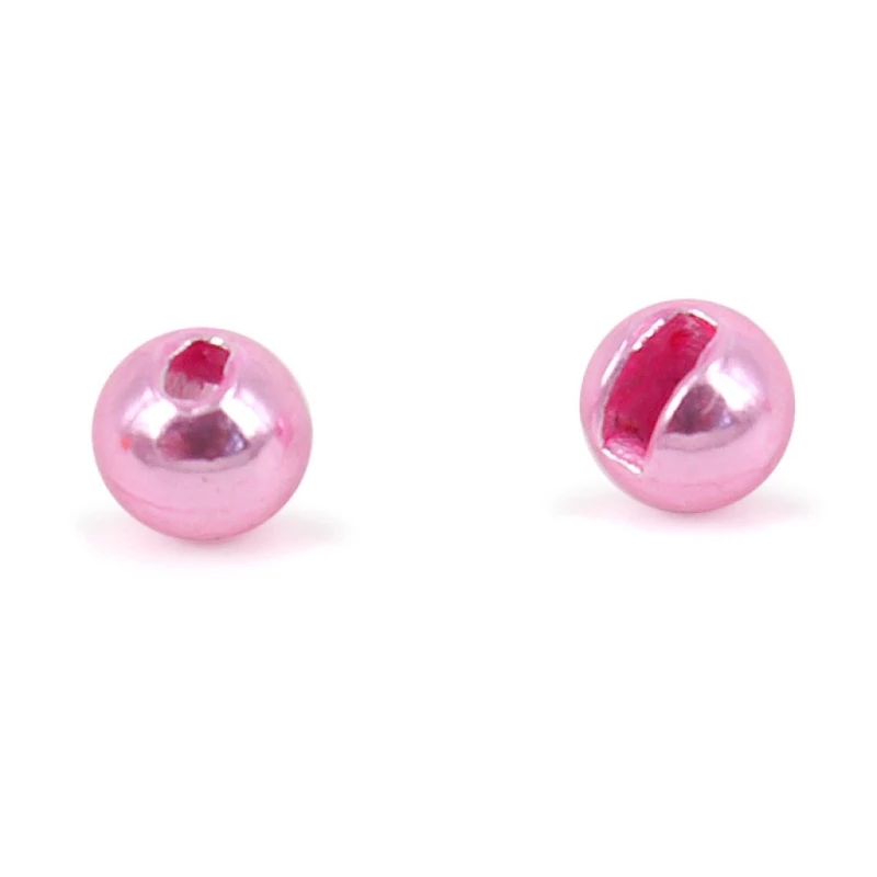 Tungsten fej-réselt, pink metál - 3,5 mm - 10 db
