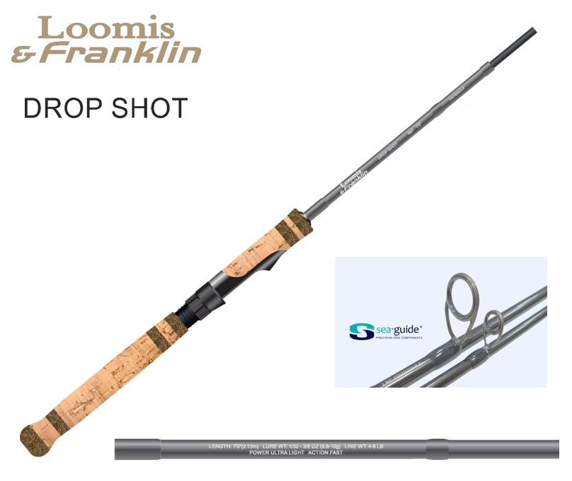 Loomis And Franklin drop shot - Im7 Ds602Sulf, pergető bot