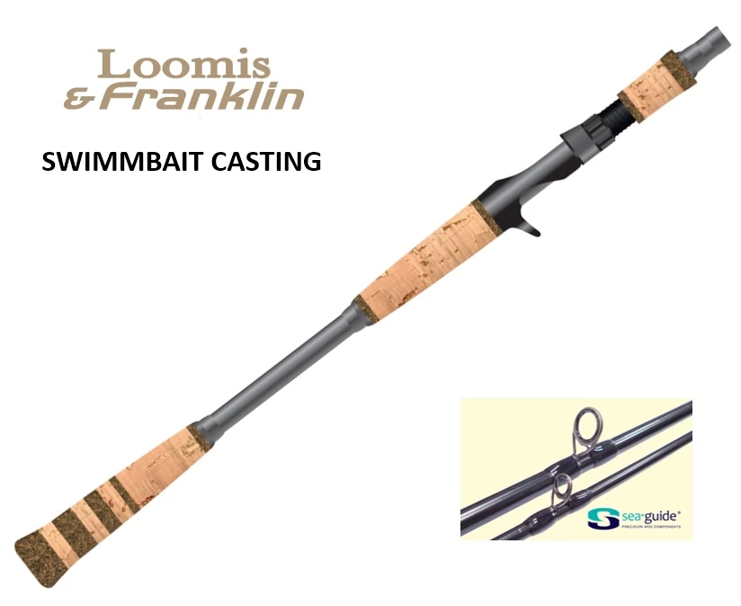 Loomis And Franklin Swimbait Casting- Im7 Sb692Chmf, pergető bot