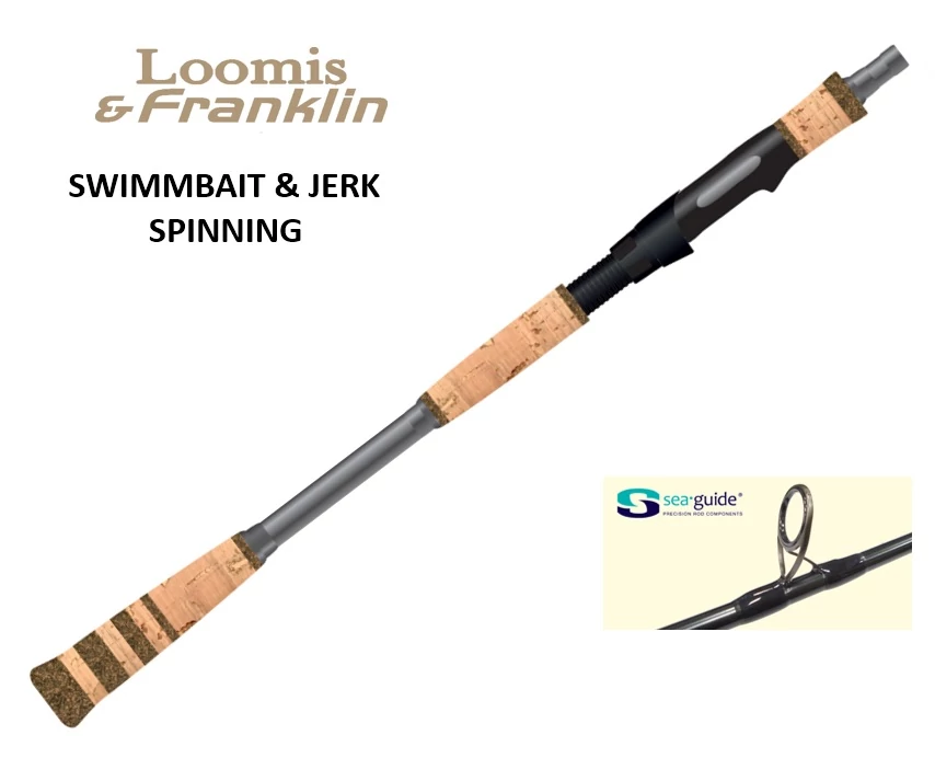Loomis And Franklin Swimbait & Jerk Spinning- Im7 Swj702Sxhmf, pergető bot
