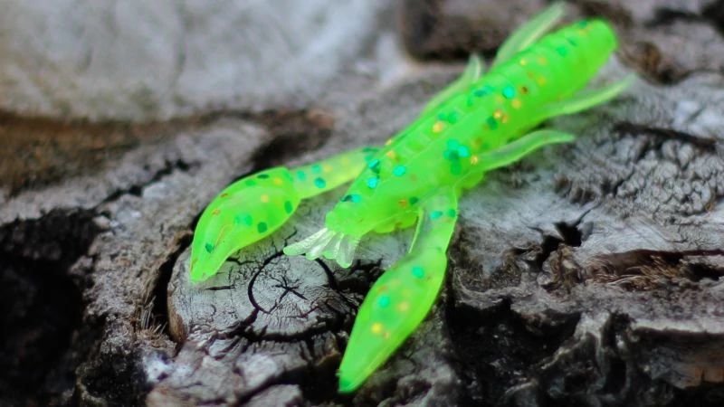 Rapture ULG Alive Craw 5cm/1.8g Chartreuse 12 db, lágygumi csali
