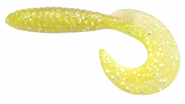 Rapture Fun Tail Grub 8.5cm chartreuse ghost plasztik csali