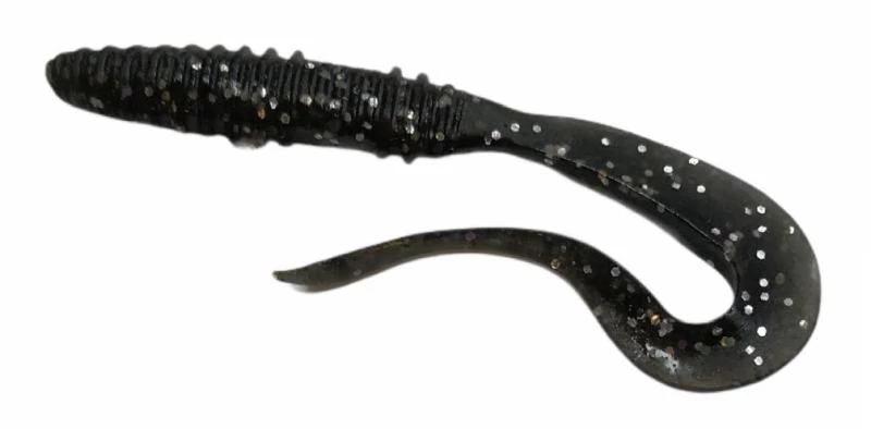 Rapture Mad Worm 10cm dark black 10db plasztik csali