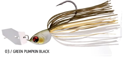 Rapture Windex Chatter Bait 10,5g GPB, szoknyás jig fej