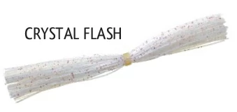 Rapture Spare Skirt Spinner & Jig Crystal Flash, gumi szoknya