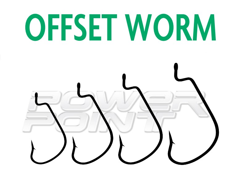 R.Offset Worm 1/0 horog