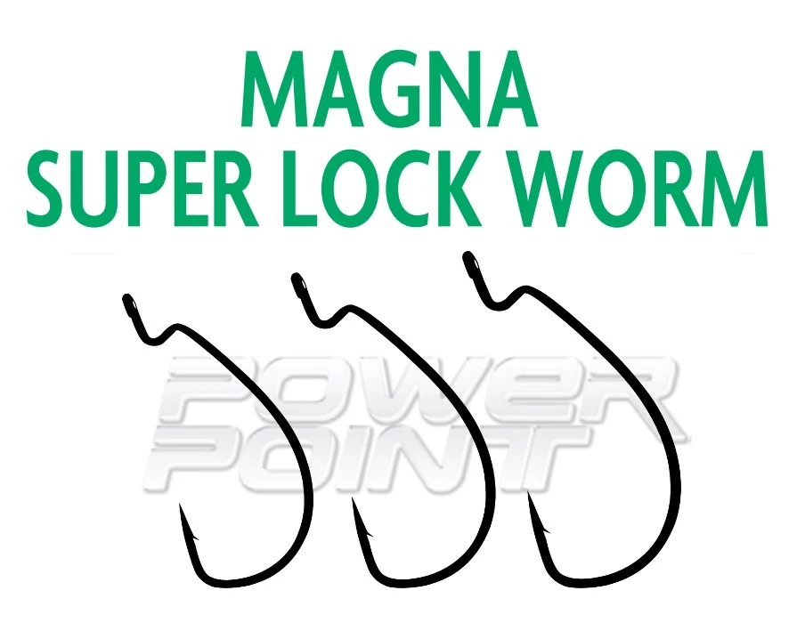 R.Magna Super Lock Worm 5/0 horog