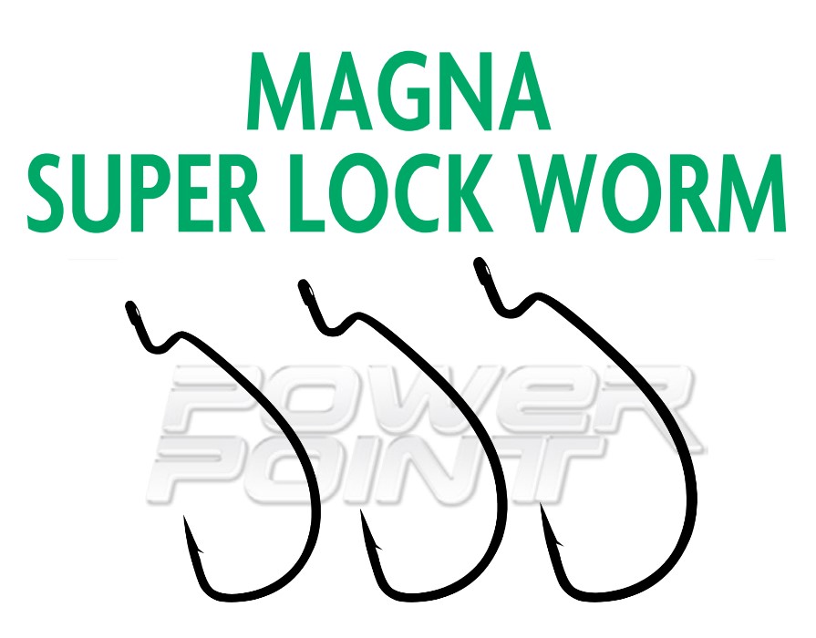 R.Magna Super Lock Worm 3/0 horog