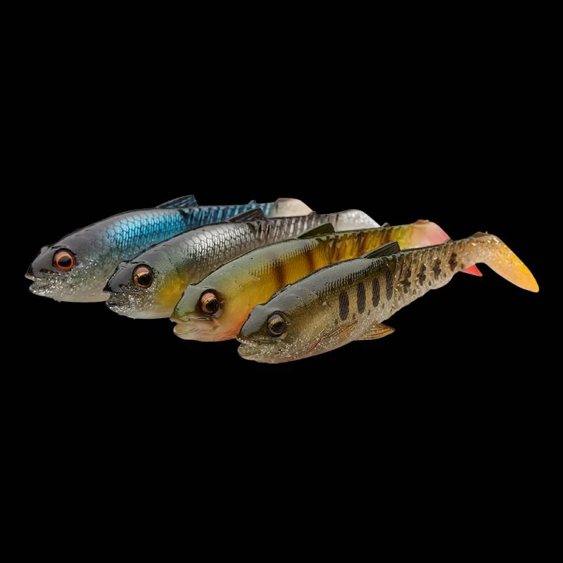 Savage Cannibal Paddletail 8,5cm 7g Clear Water Mix 4db