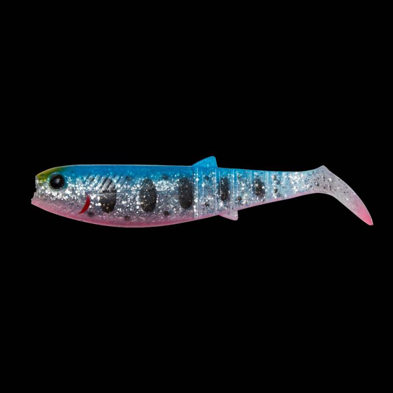 Savage LB Cannibal Paddletail 12,5cm 20gr Blue Pink Smolt UV