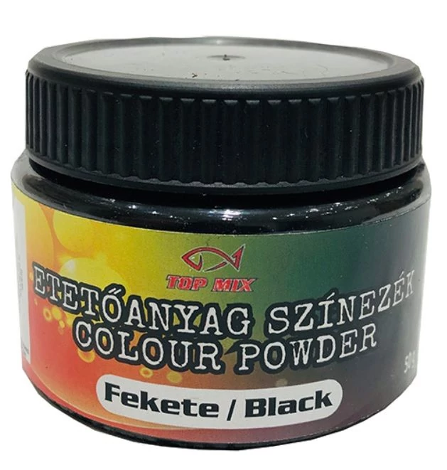 Top Mix etetőanyag színezék fekete 100 g