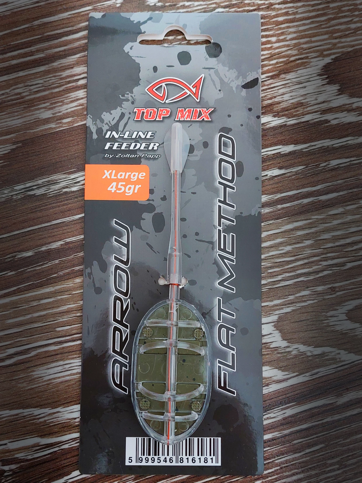 Top Mix Arrow Flat method feeder kosár - XL 45g 1db/cs