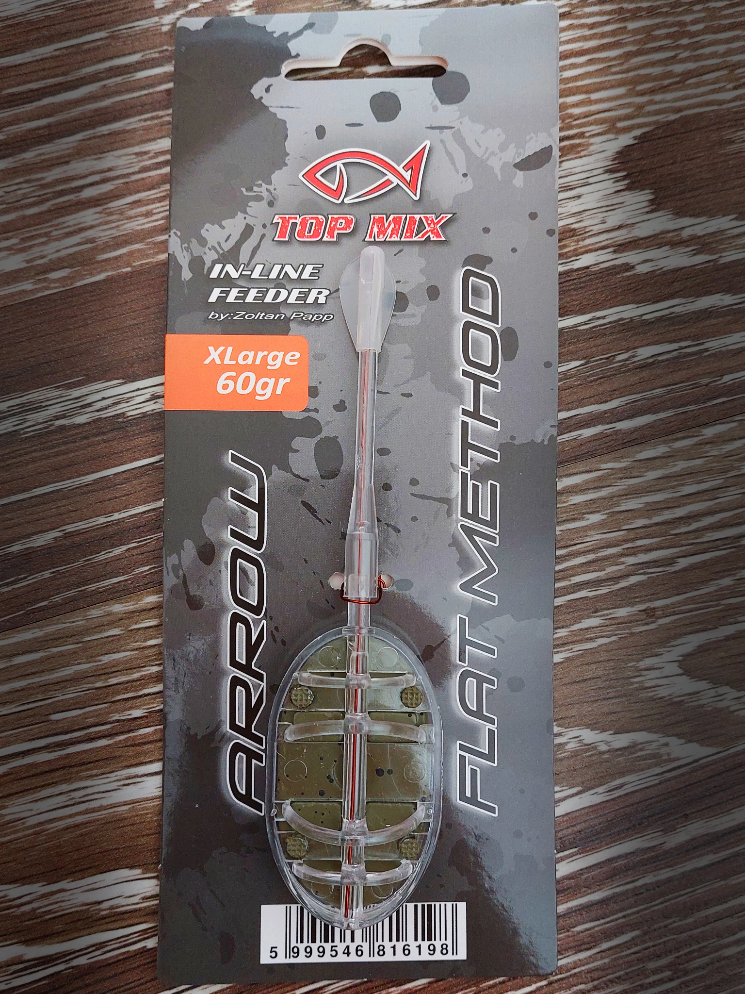 Top Mix Arrow Flat method feeder kosár - XL 60g 1db/cs