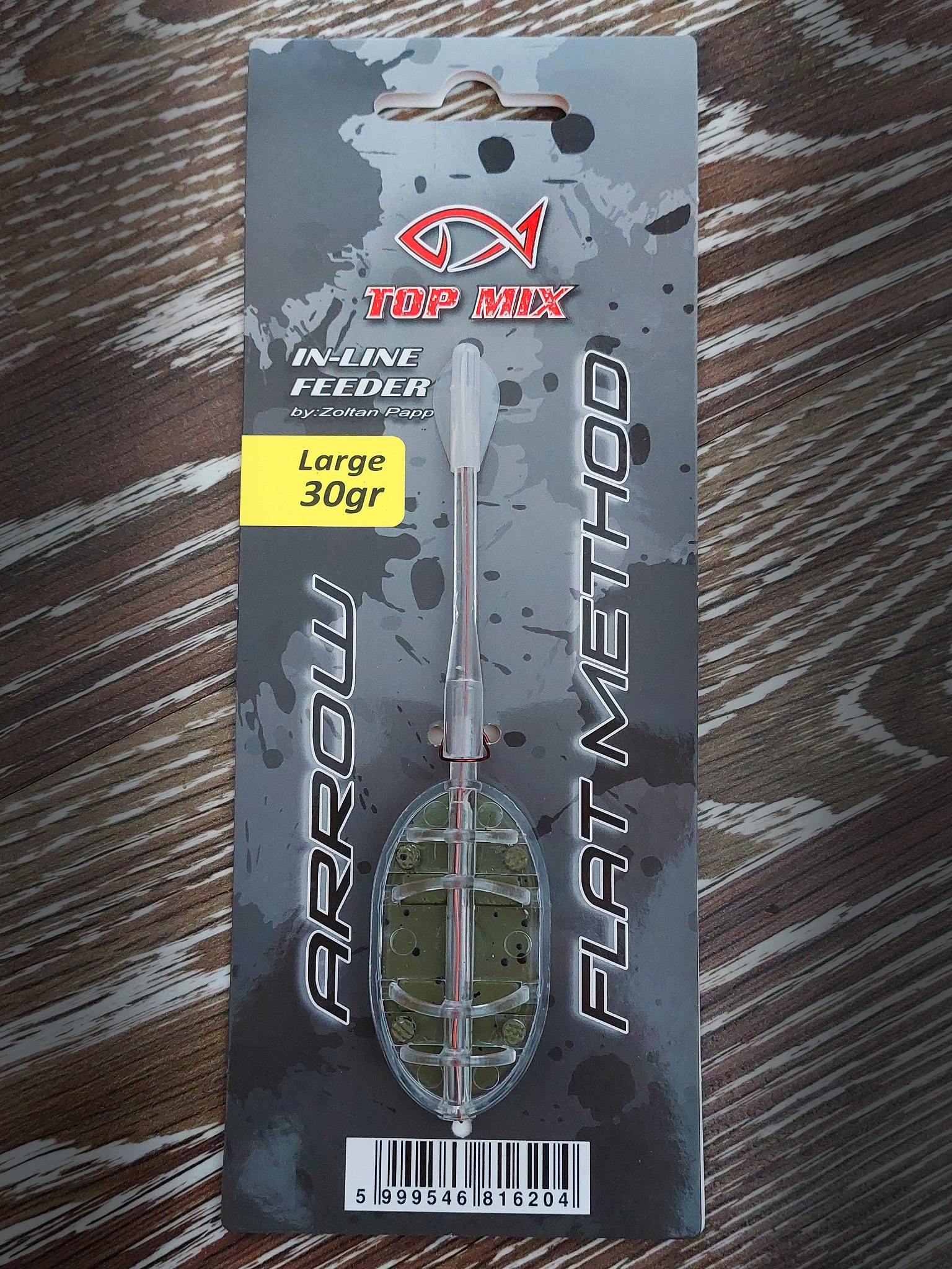 Top Mix Arrow Flat method feeder kosár - L 30g 1db/cs