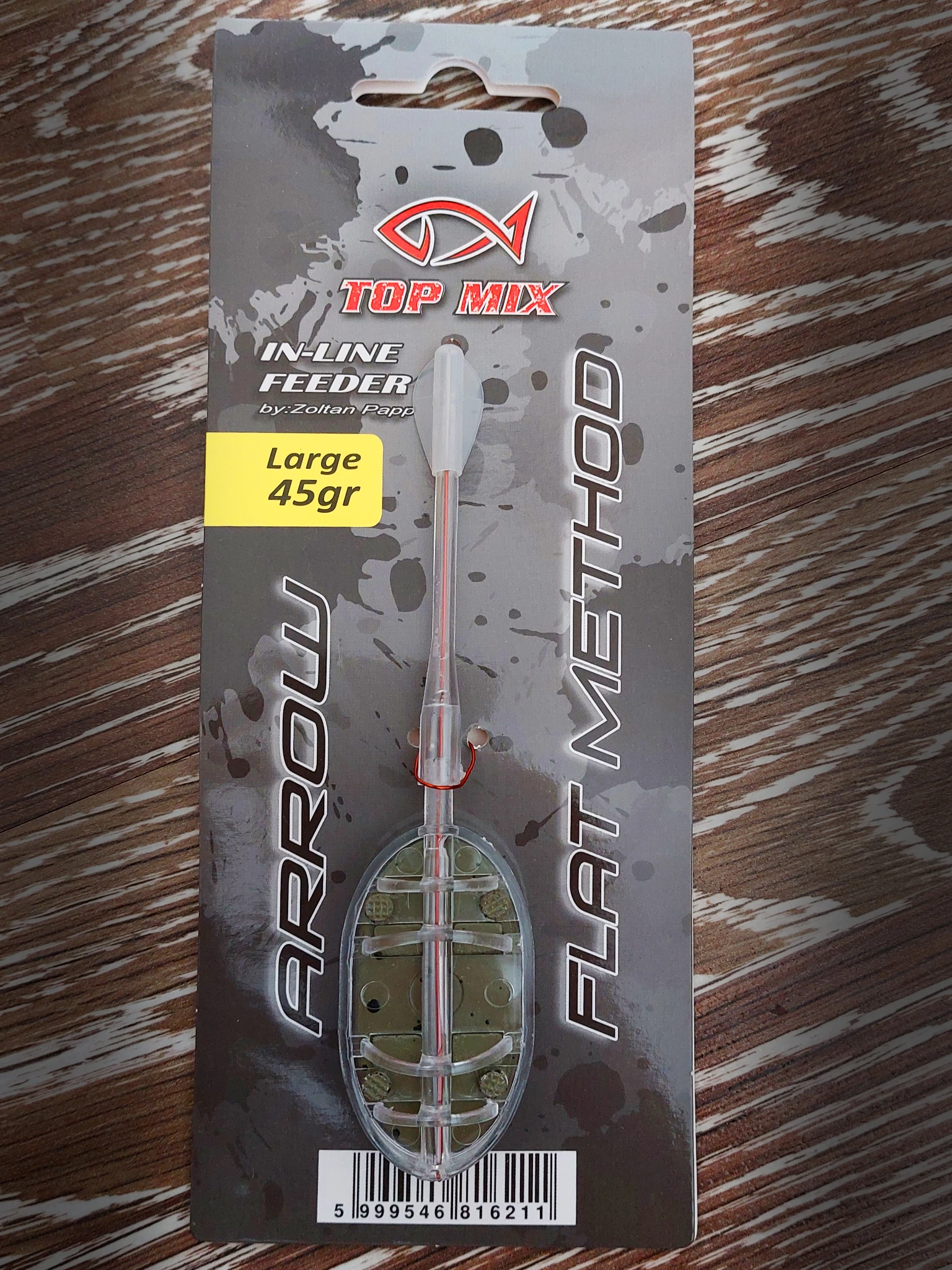 Top Mix Arrow Flat method feeder kosár - L 45g 1db/cs