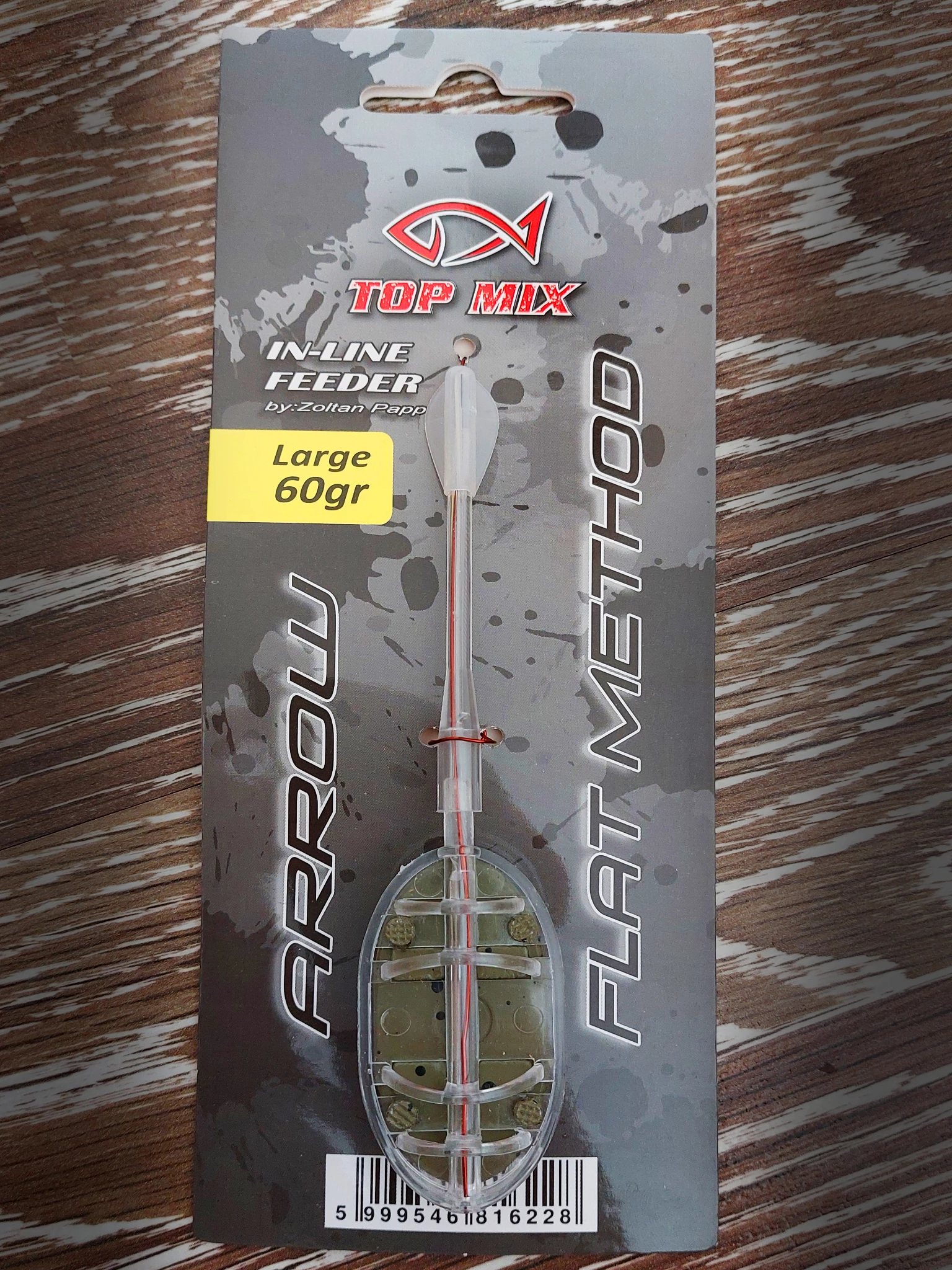 Top Mix Arrow Flat method feeder kosár - L 60g 1db/cs