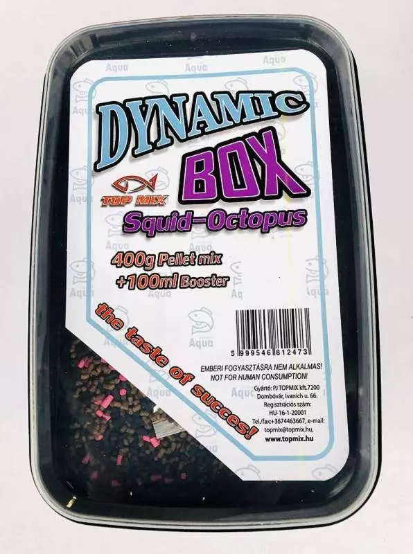 Top Mix Dynamic Pellet Box Tintahal-polip 400gr