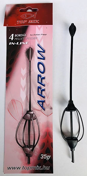 Top Mix Arrow négybordás method feeder kosár 35g
