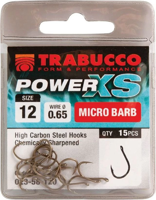 Trabucco Power Xs feeder horog, méret: 12