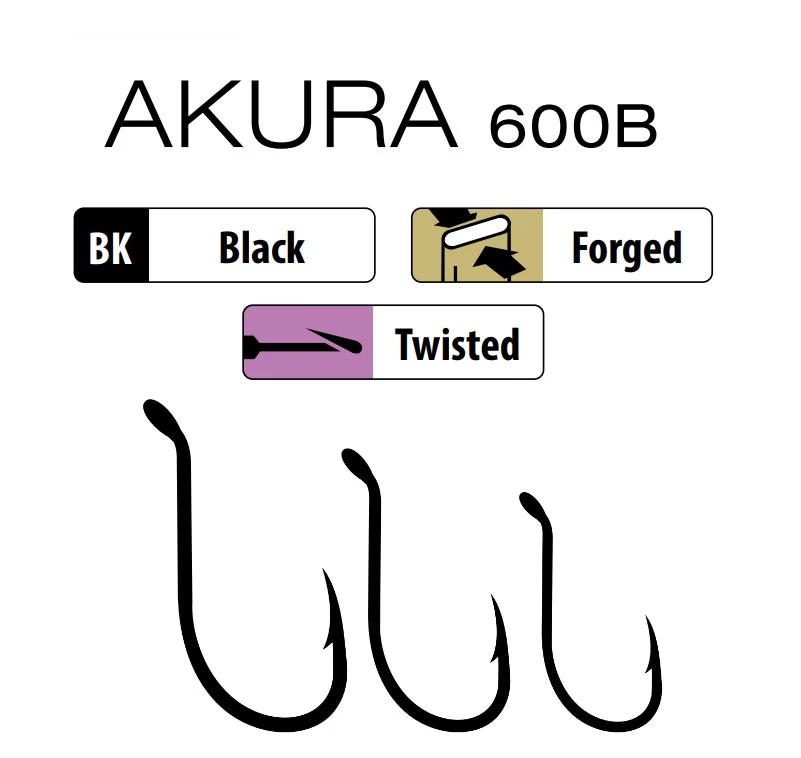 Trabucco Akura Siluro 600B 08/0 horog