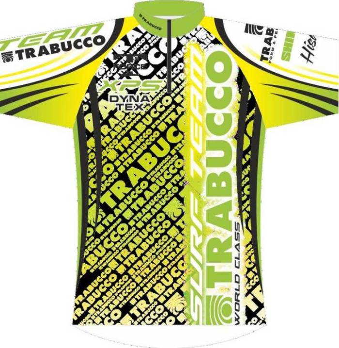 Trabucco Surf Team póló XXL Zőld/sárga