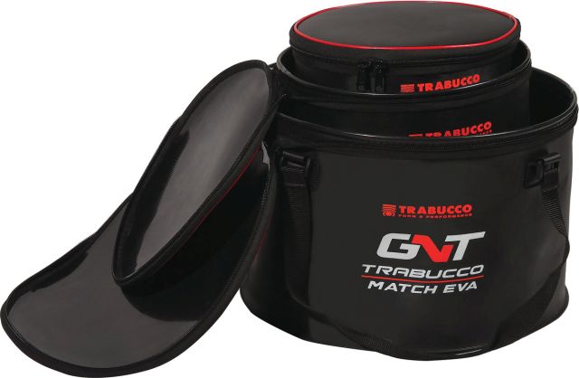 Trabucco Gnt Match Eva Round Bowl System, etetőkeverő táska készlet