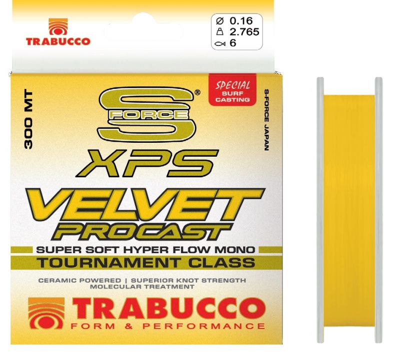 Trabucco S-Force Xps Velvet Pro Cast 600 m 0,25 mm zsinór