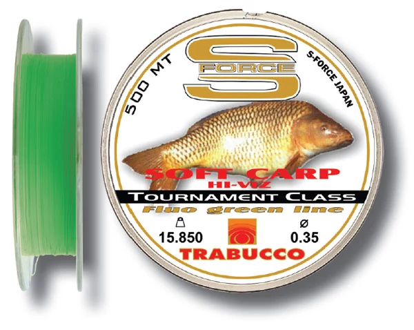 Trabucco S-Force Soft Carp Hv 500m 0,30mm monofil zsinór