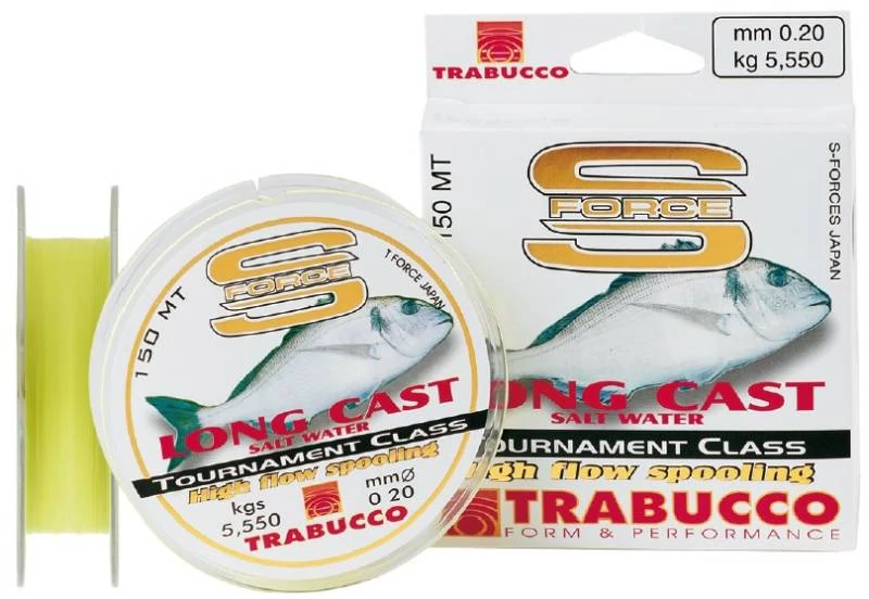 Trabucco S-Force Long Cast 300m 0,25mm monofil zsinór