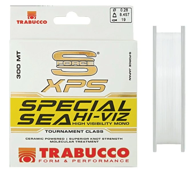 Trabucco S-Force Xps Special Sea Hi-Viz 300m 0,20mm monofil zsinór