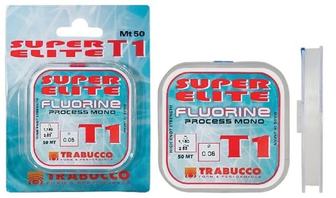 Trabucco S.Elite Fluorine 50m 0,10mm monofil előkezsinór