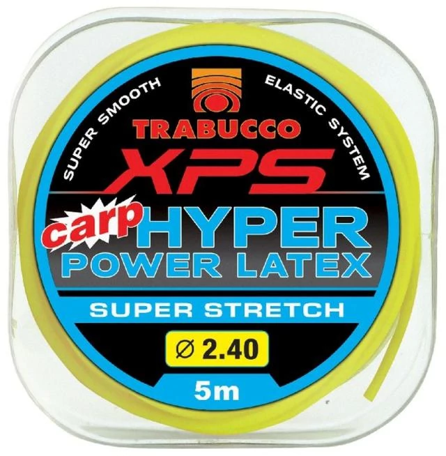 Trabucco Xps Hyper Stertch Power Latex 2,4 mm 5m, rakós gumi