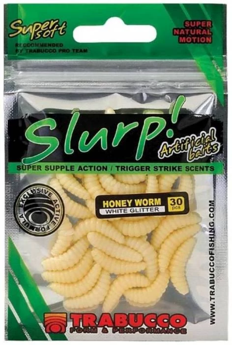Trabucco Slurp Baithoney Worm Nat.White 30 db natur méhlárva