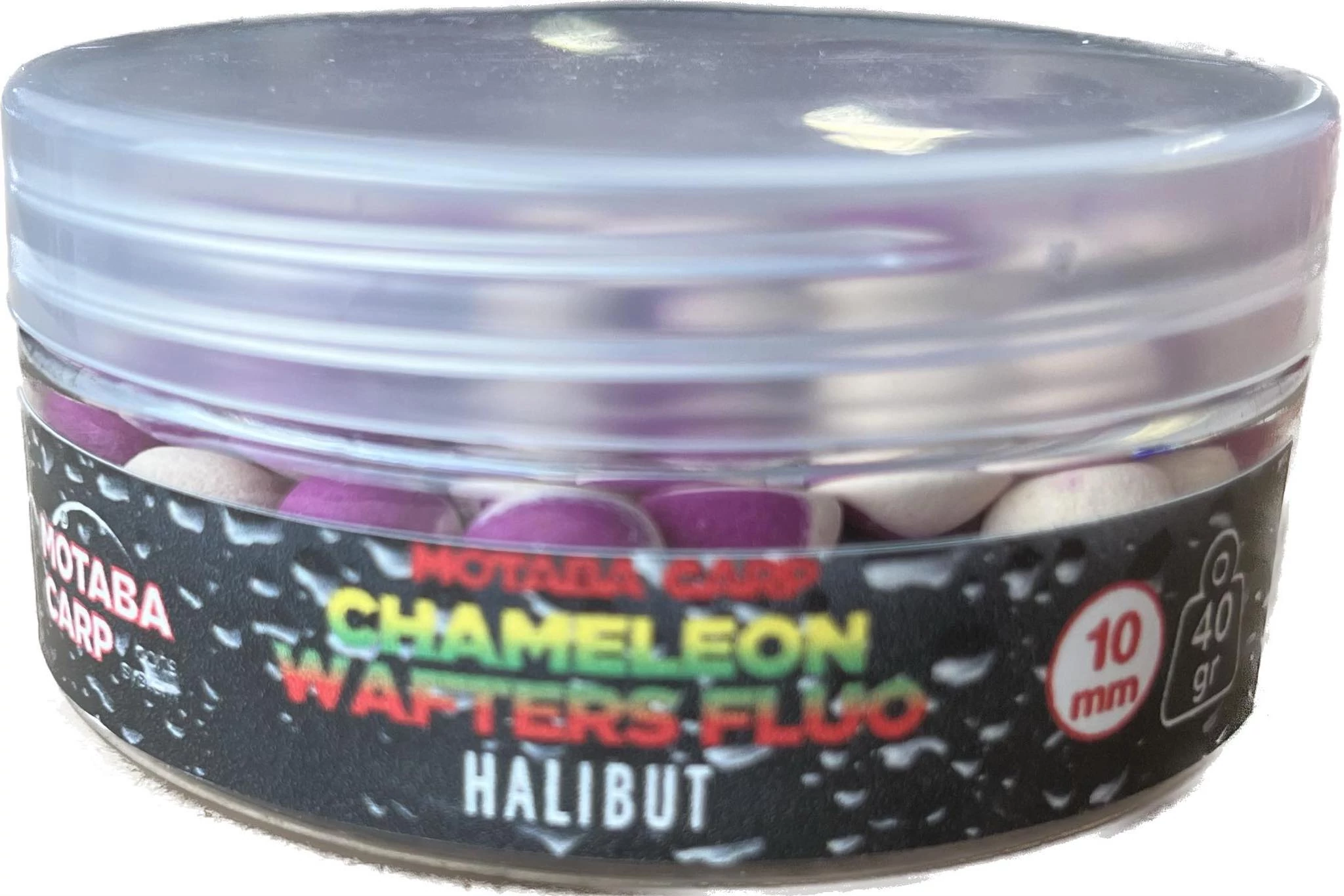 Motaba Carp Wafters Chameleon Fluo Halibut 10mm 40g