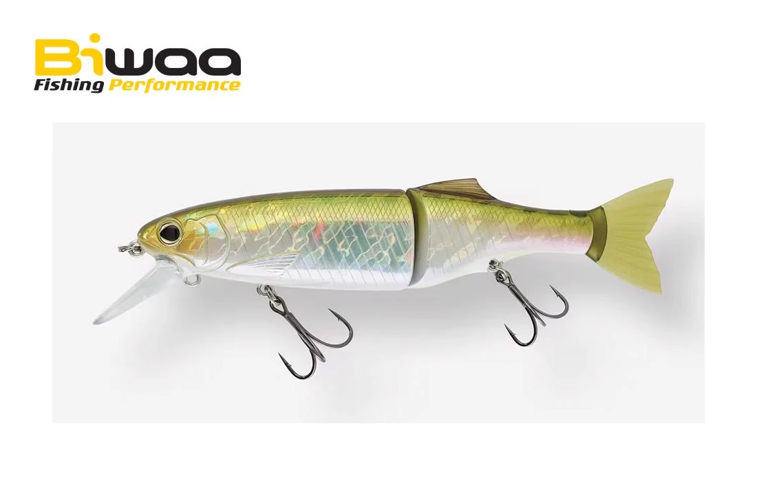 Biwaa N-Denger 140SP 14cm 35gr D019 Dos Vert wobbler