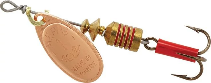 Mepps Aglia Nr.1 bronz 3,5g körforgó villantó